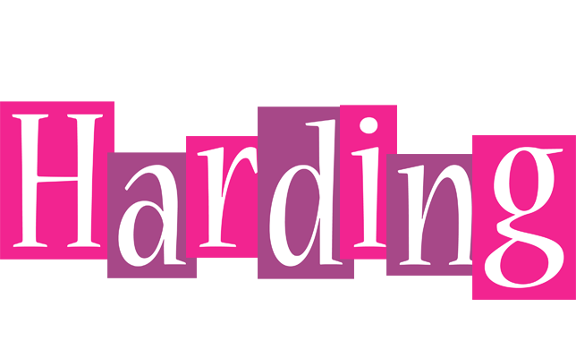 Harding whine logo