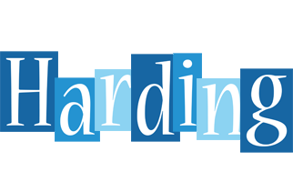 Harding winter logo