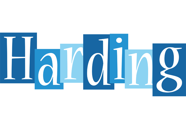Harding winter logo