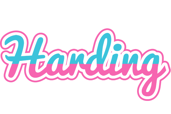Harding woman logo