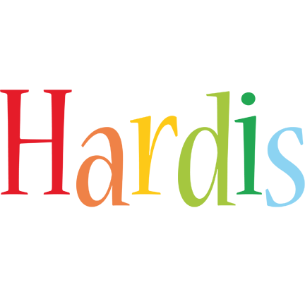 Hardis birthday logo