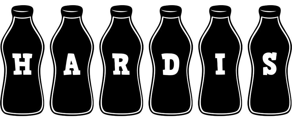 Hardis bottle logo