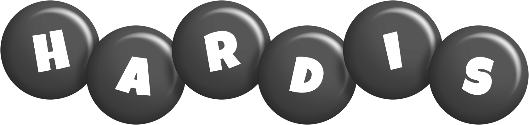 Hardis candy-black logo