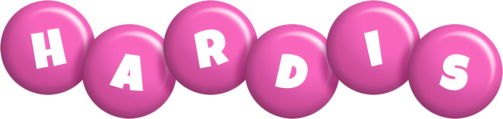 Hardis candy-pink logo