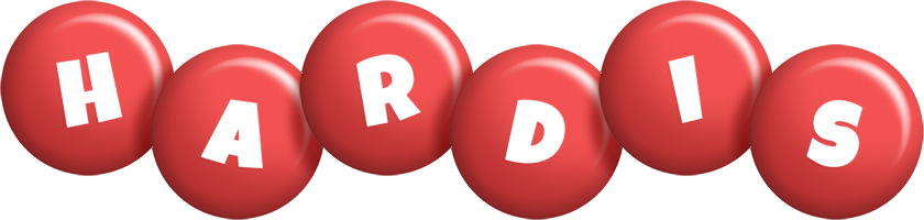 Hardis candy-red logo