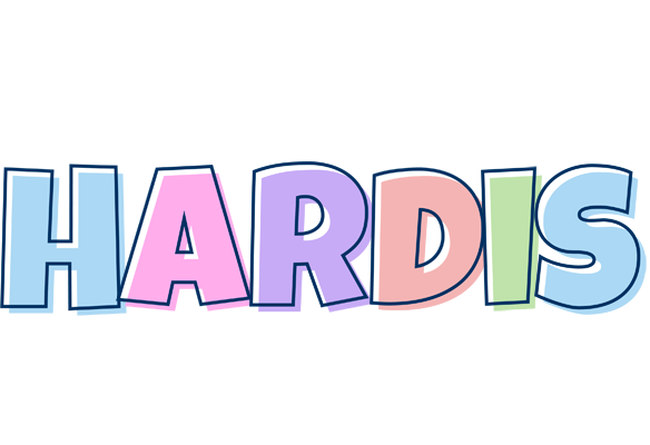 Hardis pastel logo