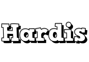 Hardis snowing logo