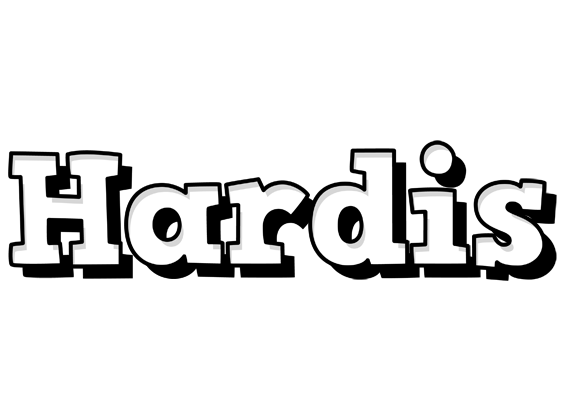Hardis snowing logo