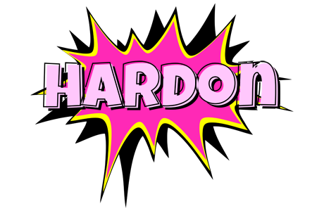 Hardon badabing logo
