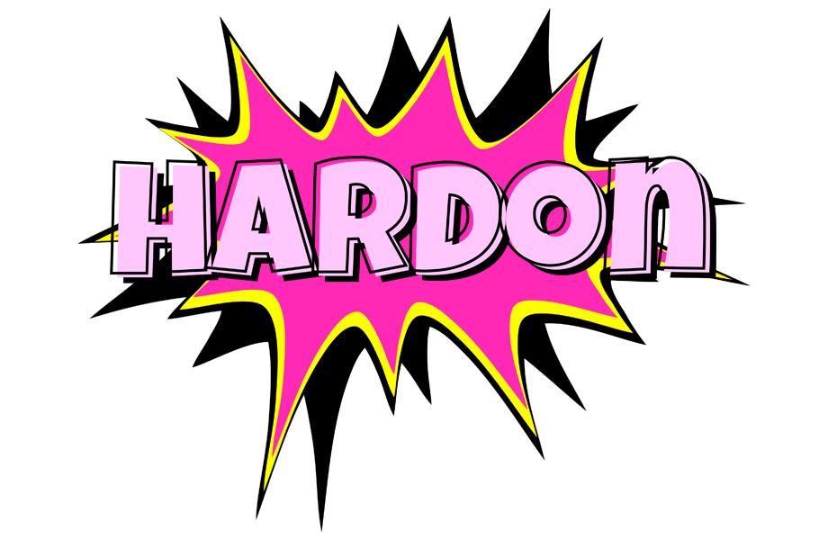 Hardon badabing logo