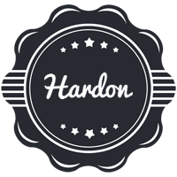Hardon badge logo