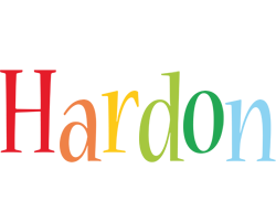 Hardon birthday logo