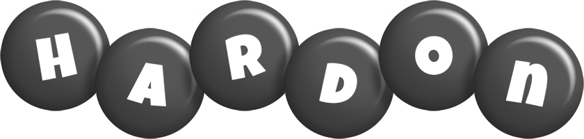 Hardon candy-black logo