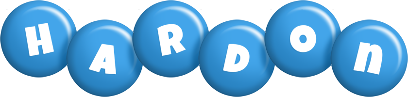 Hardon candy-blue logo