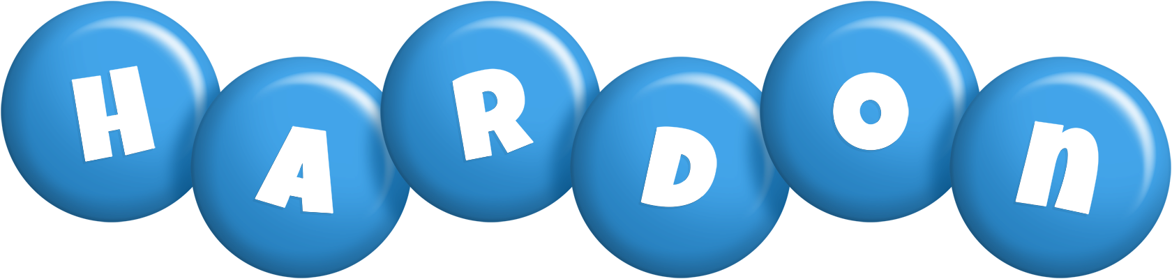Hardon candy-blue logo