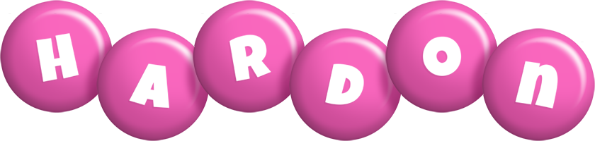 Hardon candy-pink logo