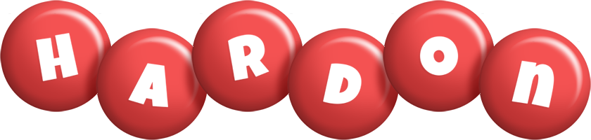 Hardon candy-red logo