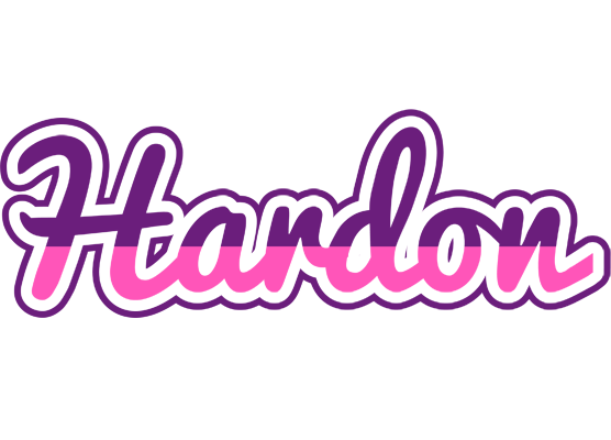 Hardon cheerful logo