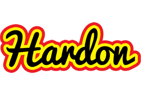 Hardon flaming logo