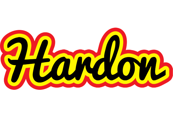 Hardon flaming logo