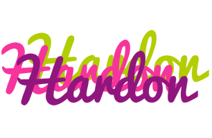 Hardon flowers logo