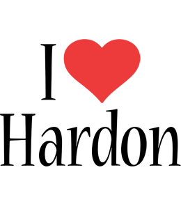 Hardon i-love logo