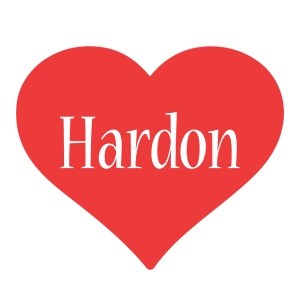 Hardon love logo