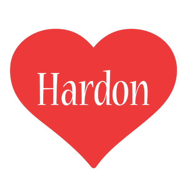 Hardon love logo