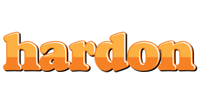 Hardon orange logo
