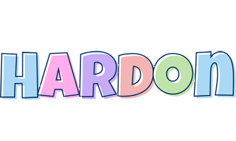 Hardon pastel logo