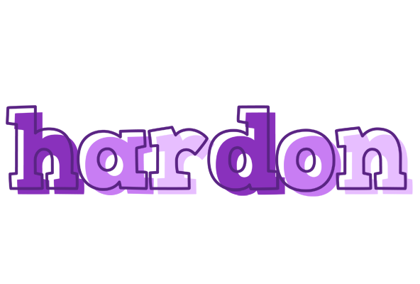 Hardon sensual logo