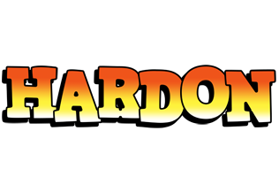 Hardon sunset logo