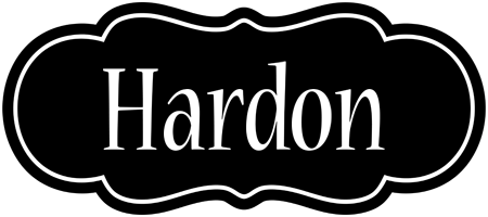 Hardon welcome logo