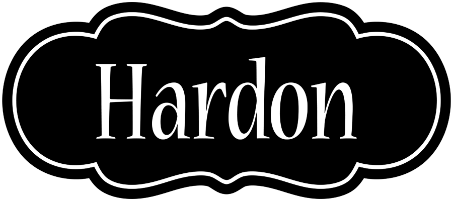 Hardon welcome logo