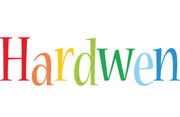 Hardwen birthday logo
