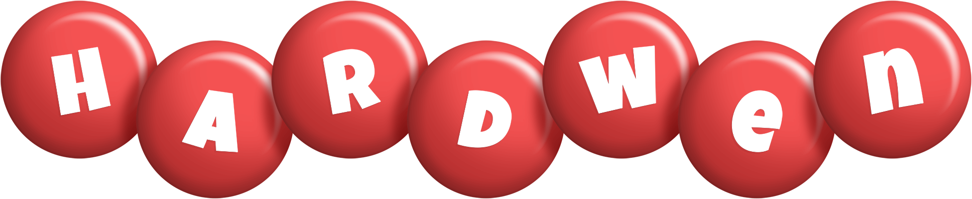 Hardwen candy-red logo