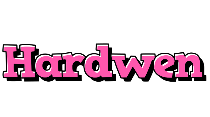 Hardwen girlish logo