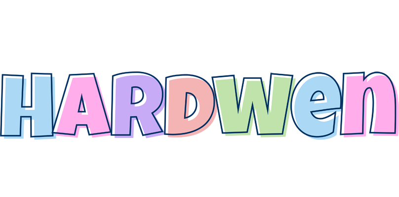 Hardwen pastel logo