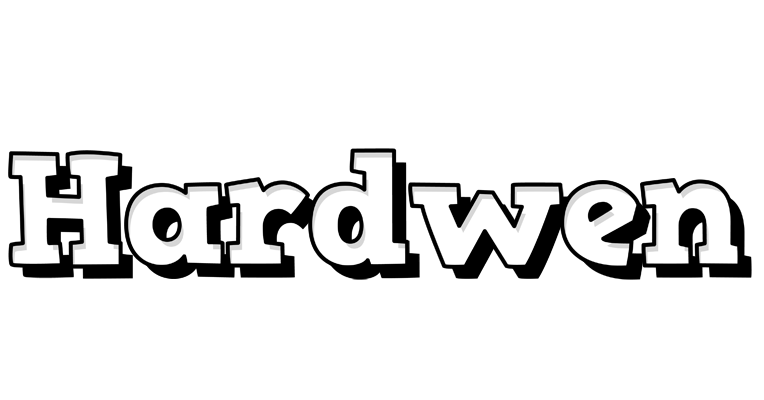 Hardwen snowing logo