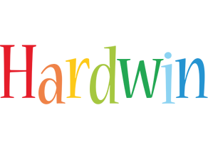 Hardwin birthday logo