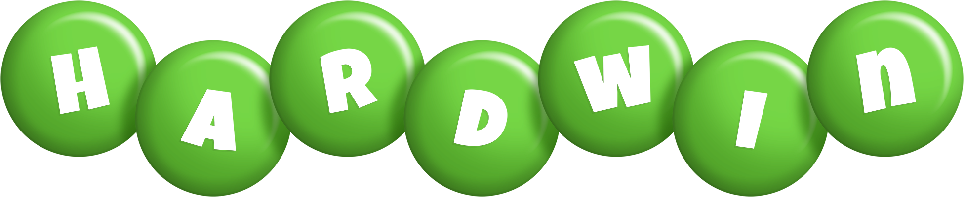 Hardwin candy-green logo