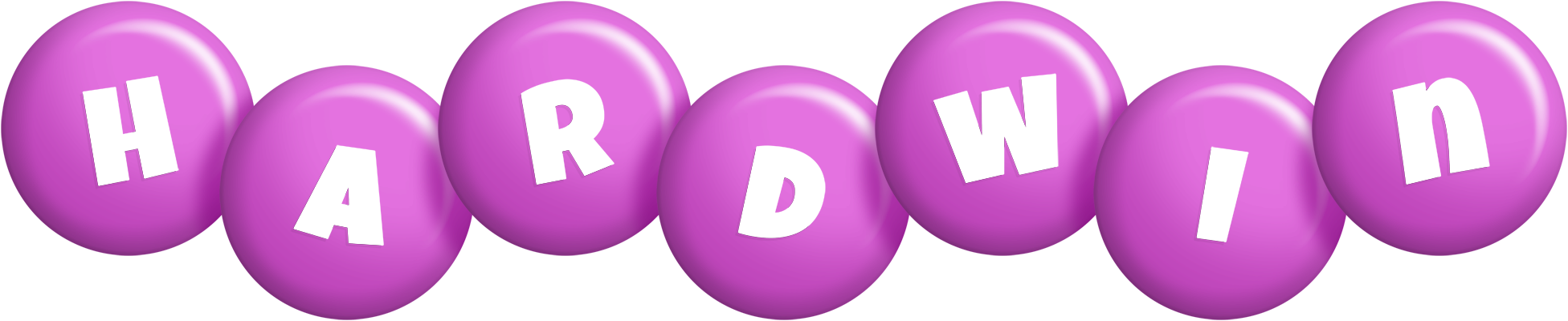 Hardwin candy-purple logo
