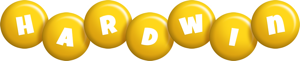 Hardwin candy-yellow logo