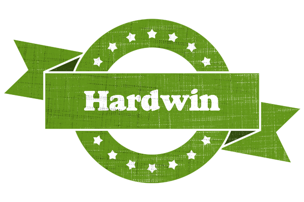 Hardwin natural logo