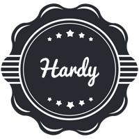 Hardy badge logo