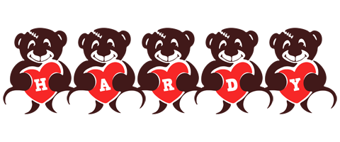 Hardy bear logo