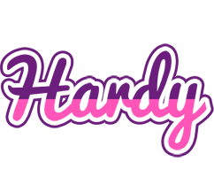 Hardy cheerful logo