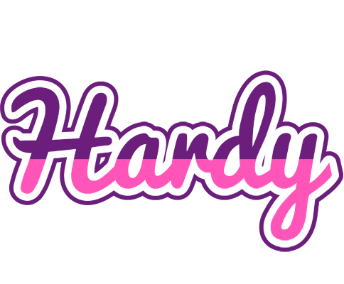 Hardy cheerful logo