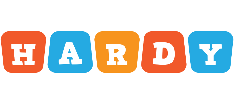 Hardy comics logo