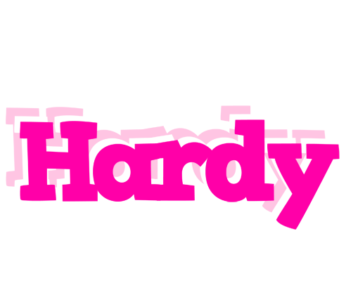 Hardy dancing logo